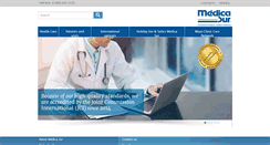 Desktop Screenshot of medicasur.com.mx