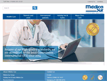 Tablet Screenshot of medicasur.com.mx