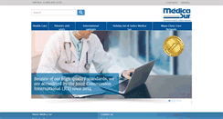 Desktop Screenshot of medicasur.org.mx